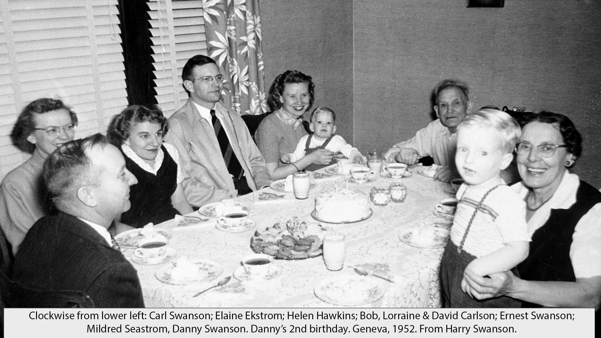 Swanson family dinner