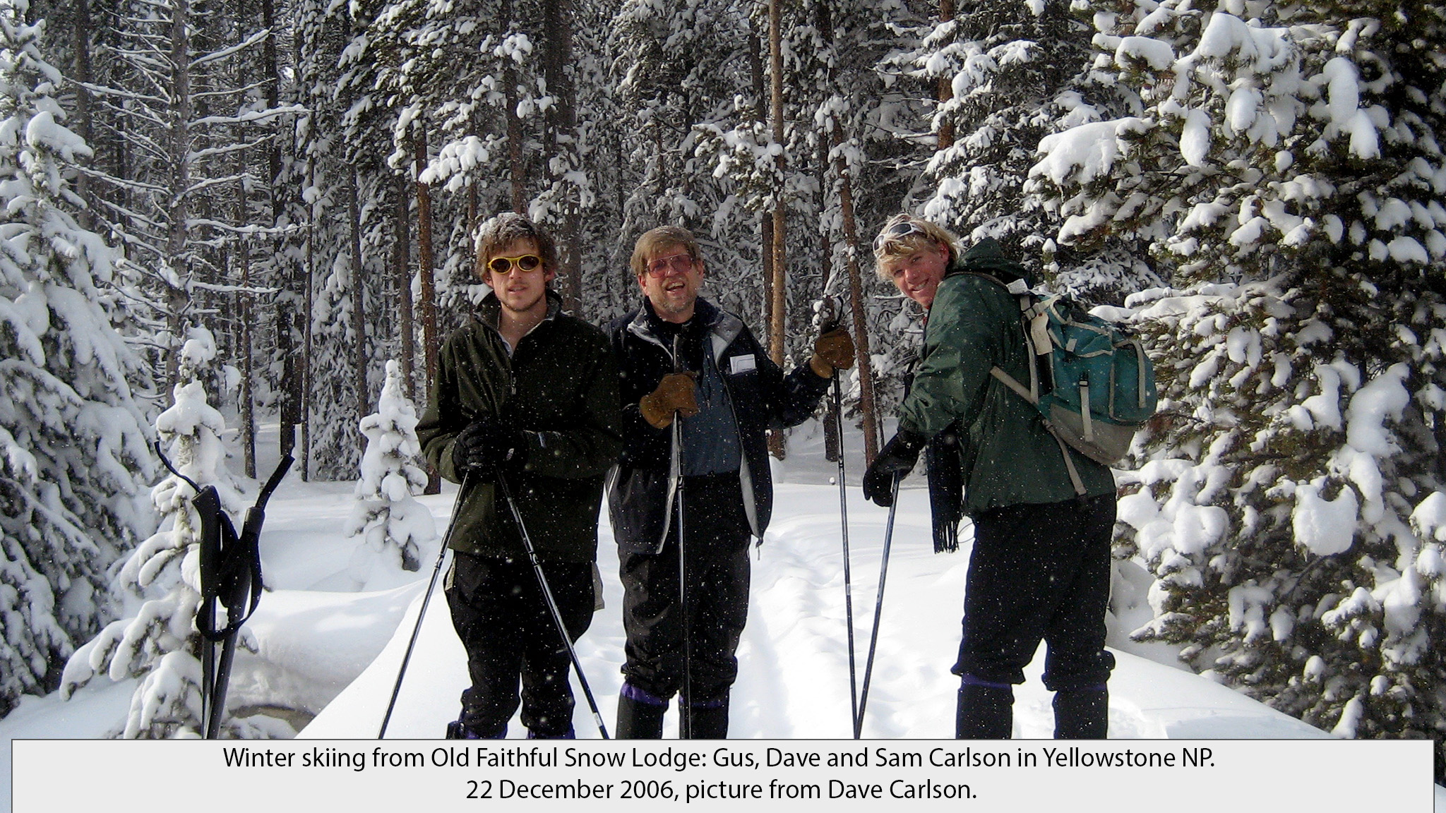 skiing in Yellowstone